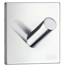 Enkel krok selvklebende 45 x 45 mm - krom